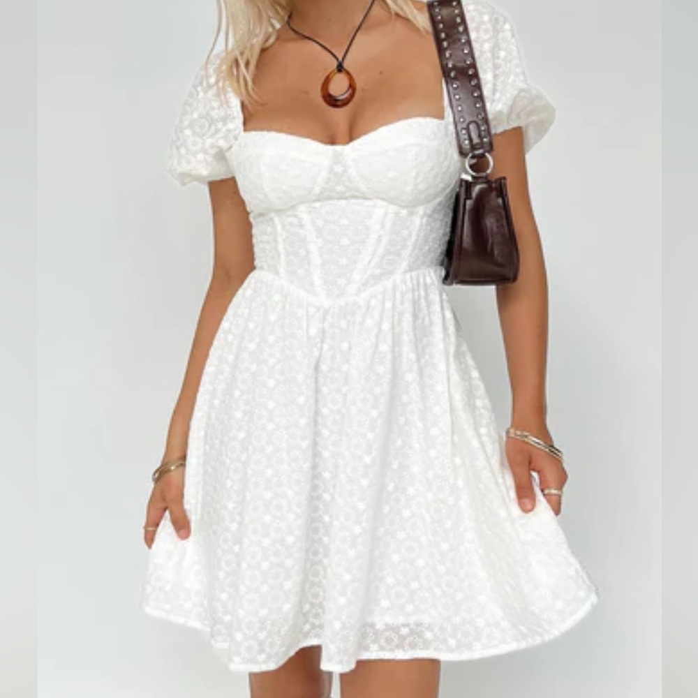 Princess Polly Darso Mini Dress White 🤍